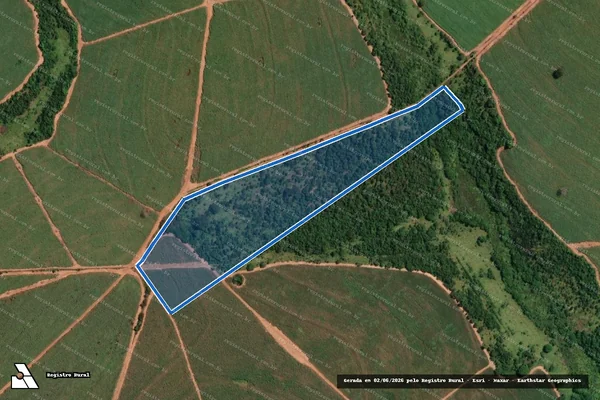 Imagem de satélite de FAZENDA SANTO ANTONIO - FAZENDA SANTO ANTONIO em Nova Granada - SP