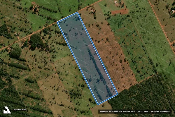Imagem de satélite de Projeto de Assentamento Avaré - Lote 175 em Santa Rita do Pardo - MS
