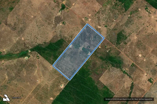 Imagem de satélite de P.A. P. JOSIMO TAVARES ? LOTE 319 ? SETOR GENIPAPO I e II - Parte 1 em Conceição do Araguaia - PA
