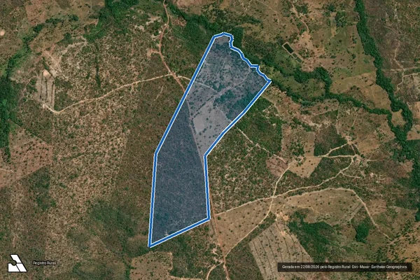 Imagem de satélite de GLEBA PERIQUITO, DATA VEREDA - Gleba PERIQUITO-LOTE 05 em São Raimundo das Mangabeiras - MA