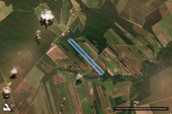 Imagem de satélite de LOTE 231 em Diamantino - MT