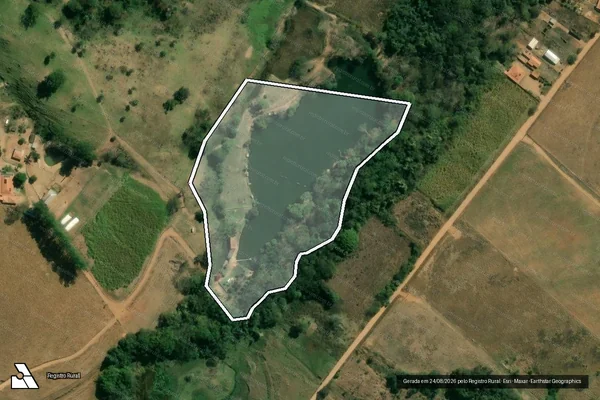 Imagem de satélite de Sítio Barreiro Velho - Sítio Barreiro Vélho em São João da Boa Vista - SP
