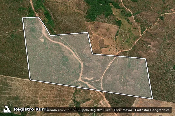 Imagem de satélite de FAZENDA SÃO GREGÓRIO - Gleba K em Balsas - MA