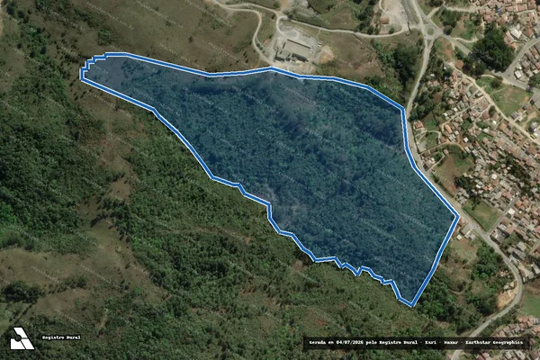 Imagem de satélite de AGRO TERRENO 21 - Matrícula 47743 em Rio Branco do Sul - PR