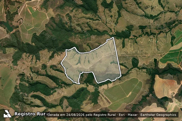 Imagem de satélite de SITIO SANTA MARIA - SITIO SANTA MARIA em Perdizes - MG