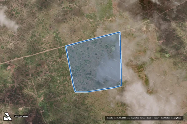 Imagem de satélite de Fazenda Barragem - Parte 1 em Ipirá - BA