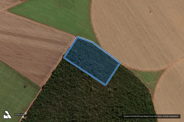 Imagem de satélite de FAZENDA CONCEIÇÃO DO TURVO em Jandaia - GO