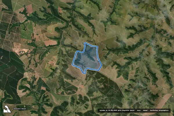 Imagem de satélite de Fazenda São Francisco - Tr 45696 em Piracicaba - SP