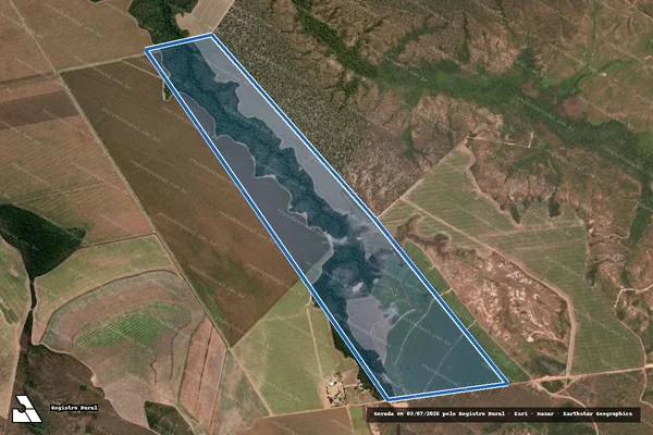 Imagem de satélite de FAZENDA RIACHO DE FORA, RIACHO DE FORA-AREA I , RIACHO DO MATO I, II E N.Sª  DA PAZ em Loreto - MA