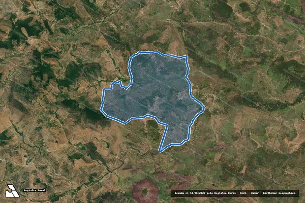 Imagem de satélite de FAZENDA SÃO MATEUS - Parte 1 em Ataléia - MG