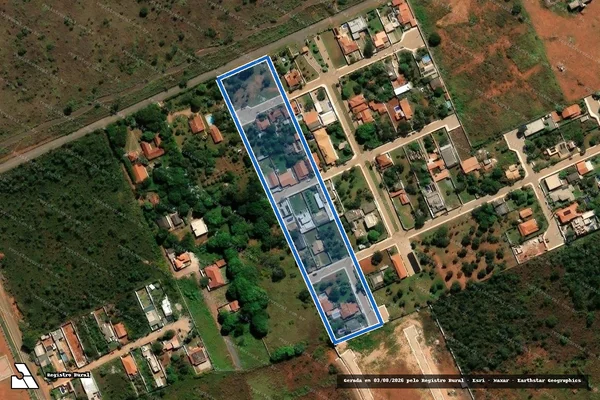 Imagem de satélite de CONDOMÍNIO ESTÂNCIA DEL REY em Brasília - DF
