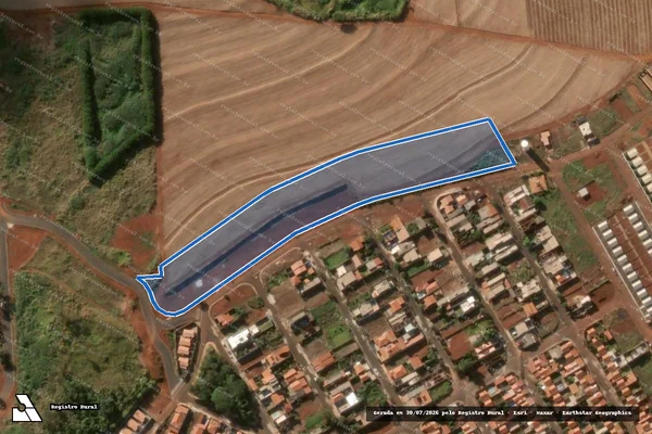 Imagem de satélite de Fazenda São Francisco - DESMEMBRADA em Jardinópolis - SP