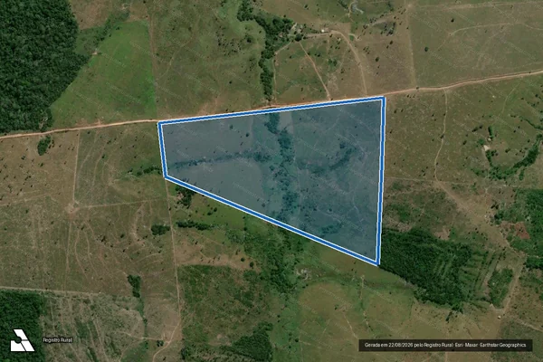 Imagem de satélite de FAZENDA MUTUA - Parte 1 em Goianésia do Pará - PA