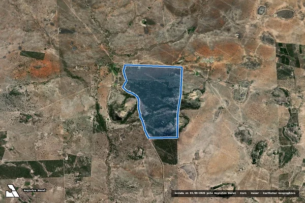Imagem de satélite de FAZENDA ITABERABA - Parte 1 em Itaberaba - BA