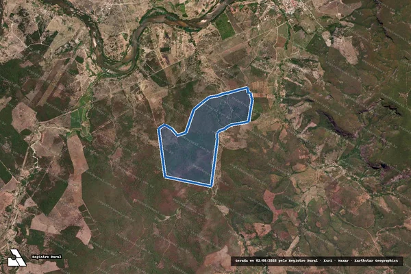 Imagem de satélite de Fazenda Olhos D`água Corr. Teixeirinha - Fazenda Olhos D`água Corr. Teixeirinha em Itinga - MG