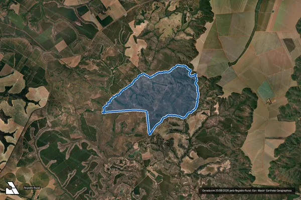 Imagem de satélite de FAZENDA BOA ESPERANÇA Gleba 02 - GLEBA 02 em São Gonçalo do Abaeté - MG