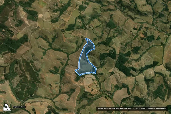 Imagem de satélite de Fazenda Samambaia - Parte 1 em Entre Rios de Minas - MG
