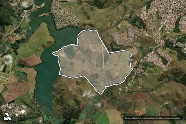 Imagem de satélite de ATERRADO - ATERRADO em Poços de Caldas - MG