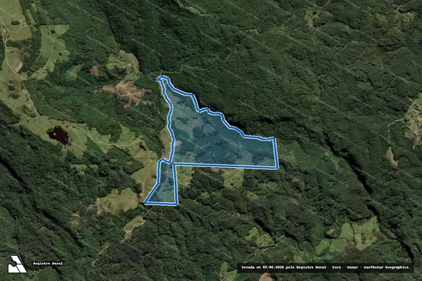 Imagem de satélite de CASA JOSE BOEGER - Parte 1 em Santa Rosa de Lima - SC