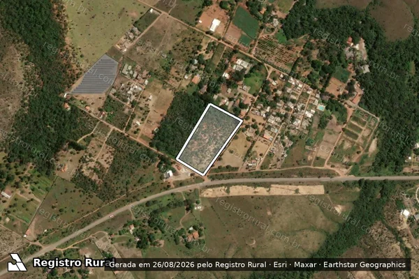 Imagem de satélite de CHÁCARA SÃO JOSÉ - Parte 1 em Brasília - DF