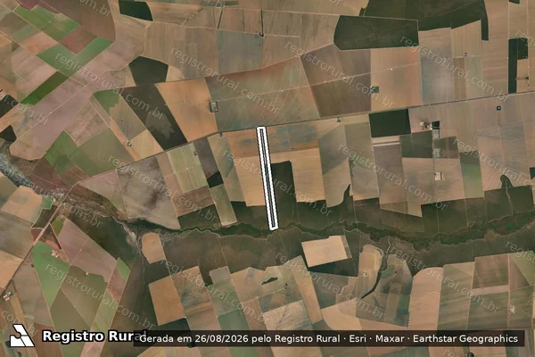 Imagem de satélite de Fazenda São Paulo - Gleba 02 em Luís Eduardo Magalhães - BA