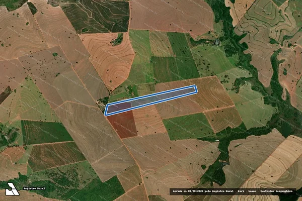 Imagem de satélite de Fazenda Boa Esperança Gleba C - Fazenda Boa Esperança - Gleba C2 em Echaporã - SP