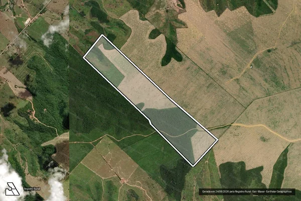 Imagem de satélite de FAZENDA SÃO SEBASTIÃO - Gleba C em Rondon do Pará - PA