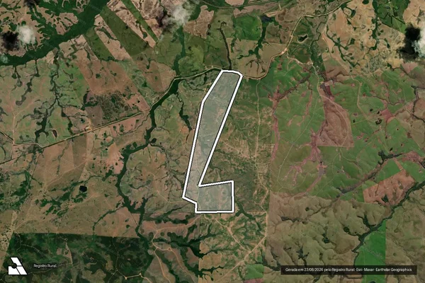 Imagem de satélite de Rancho Alegre - PARTE 1 em Pedro Osório - RS