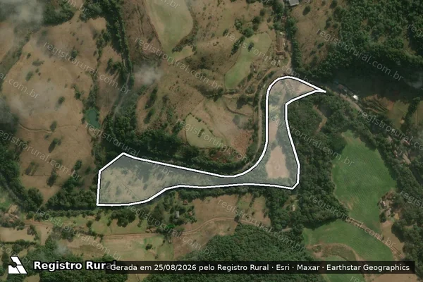 Imagem de satélite de FAZENDA LIMEIRA - Parcela 03 em Luzerna - SC