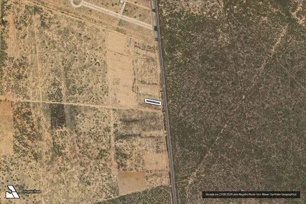 Imagem de satélite de Fazenda Santa Maria - Parte 20 em Xique-Xique - BA