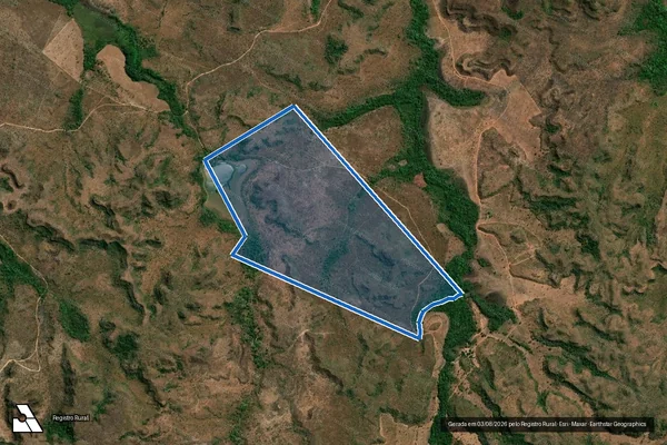 Imagem de satélite de LOTE 52, LOTE 53 e LOTE 77A, GLEBA SERRA DO PENITENTE IV - Gleba II em Balsas - MA