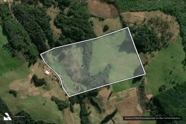Imagem de satélite de FAZENDA RESSACA - FAZENDA RESSACA em Passos Maia - SC
