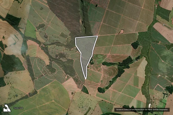 Imagem de satélite de FAZENDA BOA VISTA - GLEBA A em Avaré - SP