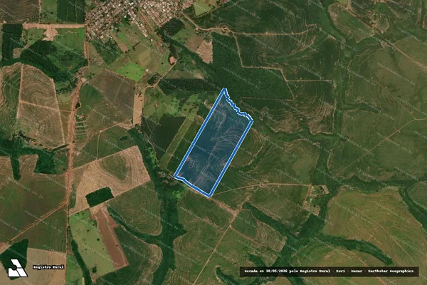 Imagem de satélite de LOTES NºS 154 e 155 - Parte 1 em Alto Piquiri - PR