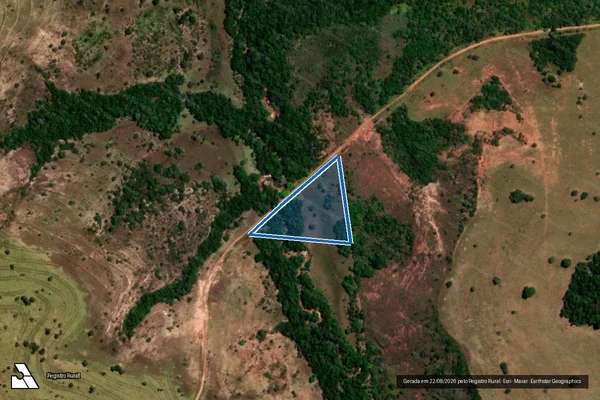 Imagem de satélite de Fazenda Vauzinho II - Parte 5 em Caiapônia - GO