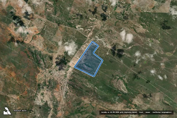 Imagem de satélite de FAZENDA APRISCO - GLEBA01 em Milagres - BA
