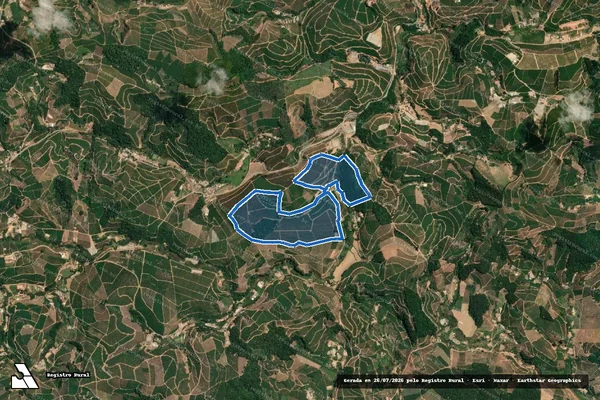 Imagem de satélite de Sítio Laia e Sítio Souza - Sítio Laia e Sítio Souza em São Domingos das Dores - MG