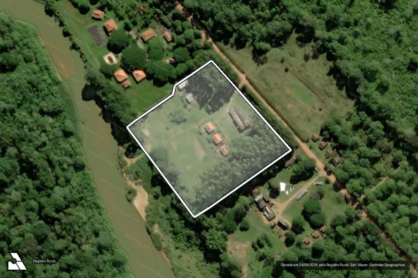 Imagem de satélite de FAZENDA PARAIZO - PARCELA 03 em Linhares - ES