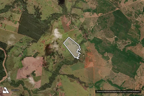 Imagem de satélite de LOTE 50-PROJETO DE ASSENTAMENTO SÃO DOMINGOS - LOTE 50 em Morrinhos - GO
