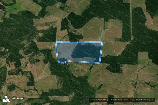 Imagem de satélite de LOTES 07G E 08B UNIFICADOS - GLEBA CONCEIÇÃO - SETOR COSTA MARQUES / LOTES 07G E 08B UNIFICADOS - GLEBA CONCEIÇÃO - SETOR COSTA MARQUES