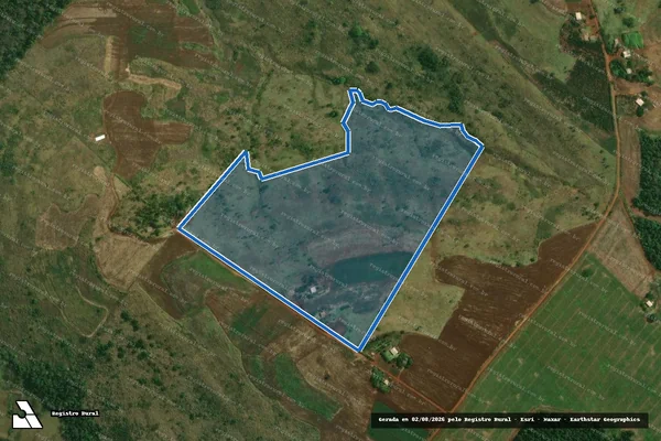 Imagem de satélite de Lote 07 ? Projeto de Assentamento Eli Vive II - LOTE01 em Londrina - PR