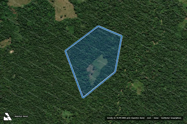 Imagem de satélite de Fazenda União III - Lote 14 em Rio Branco - AC