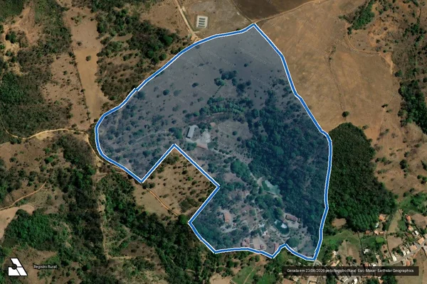 Imagem de satélite de LGA - Parte 1 em Vespasiano - MG