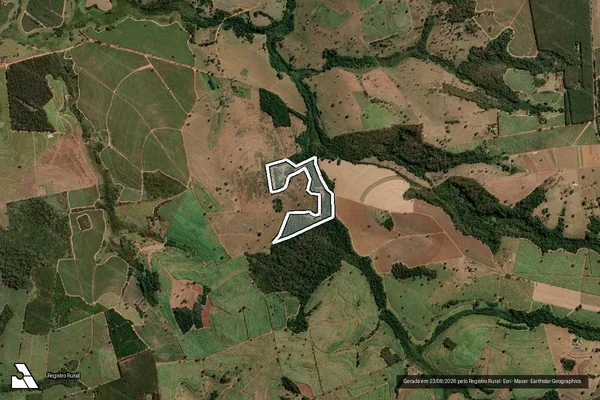 Imagem de satélite de Fazendinha do Retiro - Parte 5 em Tanabi - SP