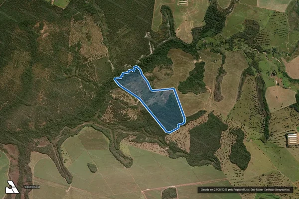 Imagem de satélite de FAZENDA POTESTADE - Parte 2 em Mineiros - GO