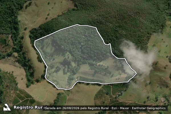 Imagem de satélite de Sítio da Serra - Parte 1 em Natércia - MG