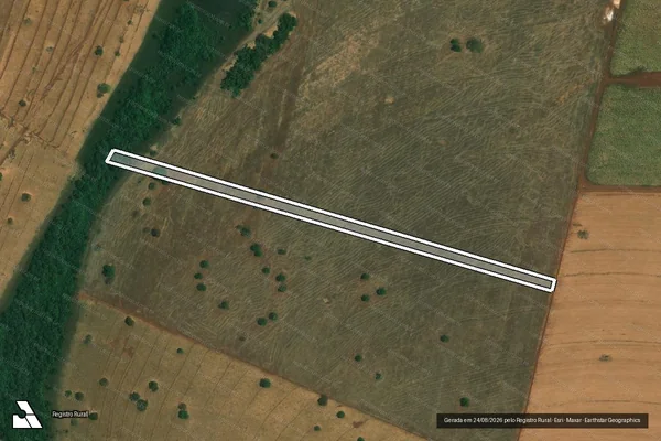 Imagem de satélite de FAZENDA CAMPO ALEGRE - 001 em Ituiutaba - MG