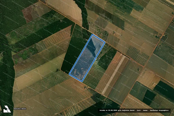 Imagem de satélite de PDS Entre Rios ? Lote 212 - Única em Nova Ubiratã - MT