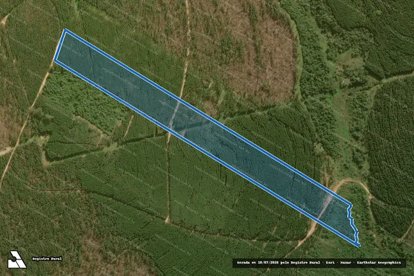 Imagem de satélite de Lote rural nº. 211, da Gleba Boa Vista / Única em Xambrê - PR