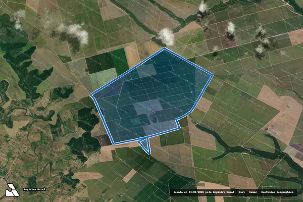Imagem de satélite de FAZENDA MADEIRA - Parte 1 em Campo Alegre - AL